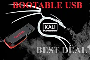 Kali Linux Bootable Install USB 16Gb 64 Bit Penetration Testing Operating System