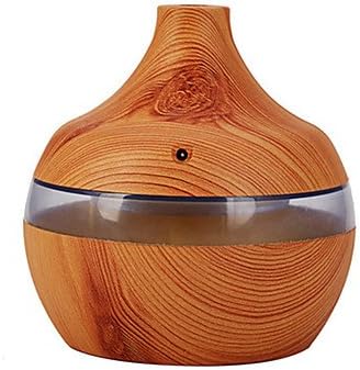 Wood diffusers air humidifier LED night light ultrasonic nebulizer , 5v