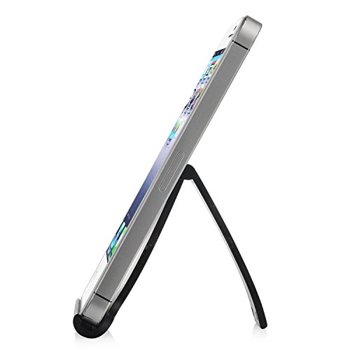 haodou Cellulare Titolare pieghevoli Multi-angolo Desktop Giunto Bar Phone Stand Mount per Tablet iPad iPhone 7Â 7Â Plus 6Â 6S Plus 5s, LG, Sony, HTC, Samsung S8Â S7, Huawei, Nokia, Nexus, colore: nero