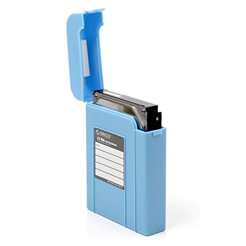 ORICO PHI-35 für 8,9cm 3,5″ PATA/SATA Festplatten Schutzhülle, Festplatten-Schutzgehäuse, HDD Festplatten-Gehäuse / Enclosure, PP Plastik Schutzhülle (Blau) - 6