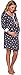 Italian Fashion IF Womens Maternity Night Dress Comet 0111 (Blue, M)