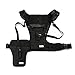 Produktbild AHECE Multifunktionsweste Doppel Kamera Weste Dual Tragend Fotograf Top Chest Harness Carrier Brustgeschirr Vest Universale Trageweste Halterung Fotoweste, Für Canon, Nikon, Sony DSLR Cameras, Für 2 Kameras