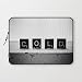 Produktbild Longdong 33 cm Kalten Scrabble Fliesen Computer Fall Tasche Slim Wasserdicht Neopren Laptop Sleeve für Macbook Pro/Laptops/Notebook