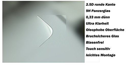 Panzerglas Vollabdeckung Apple iPhone 6 / 6S Schwarz, Ejut® Panzerglas Vollabdeckung Displayschutzfolie für Apple iPhone 6 iPhone 6S Schutzfolie Glasfolie Bildschirmfolie Screen Protector aus Hartglas Premium 9H Härtegrad Ultra Klar runde Rand kratzenfest Bruchfest 0,33mm 1-Pack (schwarz) - 5
