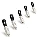 Produktbild innoGadgets 5X Lightning - USB Schlüsselanhänger Ladekabel by Magnetisches Apple Lightning-Kabel, Datenkabel für iPhone, iPad, iPod – iTunes-Synchronisation und schnelles Aufladen