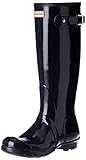 hunter gummistiefel gr 39 Glänzende Optik; Profilsohle Hunter Gloss Tall, Damen Gummistiefel, Blau, 39 EU