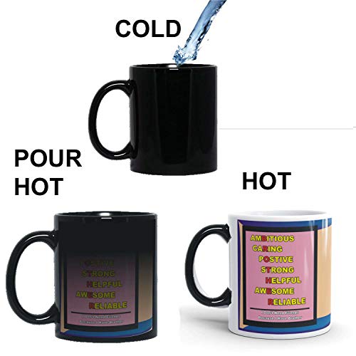 Family Shoping Birthday Gifts for Brother, New Year Gifts Colourfull Bro Qutoes Coffee Magic Mug -320ml Brother Coffee Magic Mugs