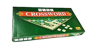 Game Phactory Mini Educational Crossword Board Game for Kids and Adults