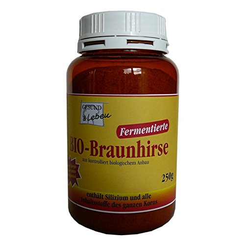 Gesund & Leben BIO-Braunhirse fermentiert - Bio - 250g