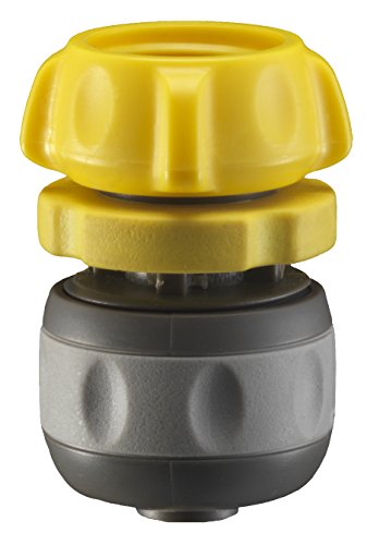 NELSON854054-1001 Composite Fit Hose Repair 5/8-Inch and 3/4-Inch, Female, Yellow