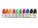 Produktbild Moments of Bliss Cosmetics 10 x Doppelt Konzentriert Seifenherstellung Badebombe kosmetische Farben auf Wasserbasis Farbstoffe 5ml Set - hochkonzentriert!