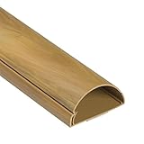 canaleta madera oscura Gestión de cables D-Line 1d5025o/EH 1 m Cables, Roble, 50 x 25 mm