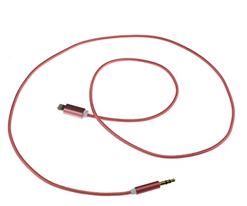 UK Jack Male Audio AUX Lead Cable Lightning to 3.5mm for iPhone 6 6S 7 7 Plus