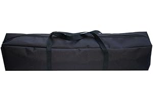 AIDNTBEO Borsa per attrezzatura da pesca Oxford custodia portatile impermeabile con manico canna da pesca borsa da palestra, 60 x 20 x 20 cm, 80*20*20cm