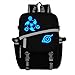 Produktbild Naruto Hochwertige Akatsuki Tasche Backpack Schultaschen Schule Tasche Schwarz