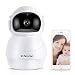 Produktbild Evtevision HD IP Kamera,1080P Überwachungskamera WiFi IP Kamera, WLAN Innen Smart Home Kamera mit Nachtsicht, Bewegungsalarm, Pan Tilt, 2 Wege Audio, Haus Monitor Baby Monitor