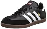 adidas frauen schuhe amazon Von den 90ern inspiriert adidas Unisex-Erwachsene Fußballschuh Samba Low-Top Sneakers, Schwarz (Black/running White Footwear), 42 2/3 EU