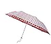 Fendo 3 fold red piping umbrella RS.413.00
