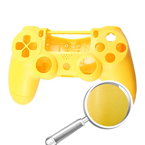Preisvergleich Produktbild Controller Austauschgehäuse - Gelb mit Pad und Tasten / PS4