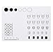 Malloom Silicone Workspace Stamping Plate Washable Mat Table Transfer Tools For Nail Art