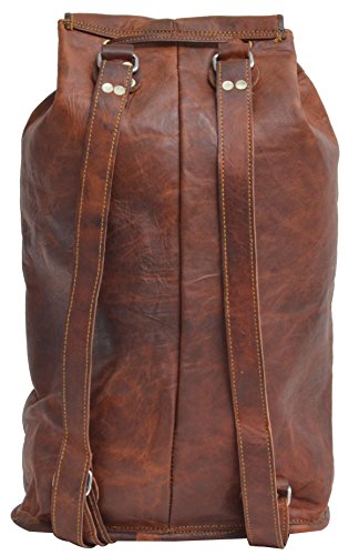 Gusti Leder nature  Louis  Rucksack Lederrucksack Umh  ngetasche Vintage Laptoptasche Ledertasche Schultertasche Uni Notebook Ledertasche Praktisch Ru