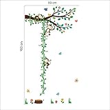 ElecMotive Abnehmbare Messlatte Körpergröße Messen Wandsticker für Kinderzimmer in Geschenkkarton verpackt - 3