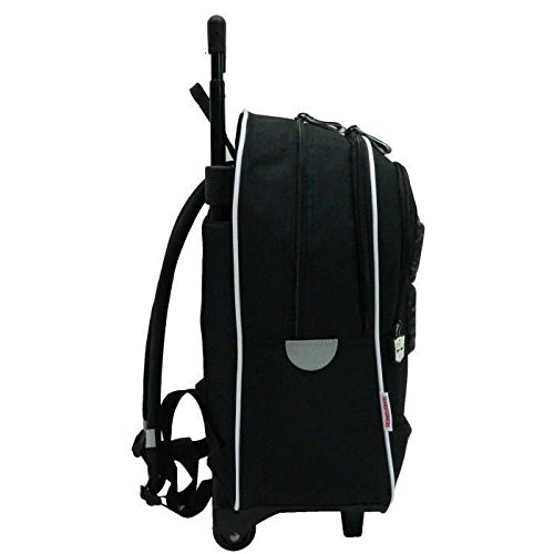 Sac à dos à roulettes Transformers Hasbro, couleur noir. Pour enfants en CE1/CE2