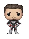 De la colección avengers endgame, tony stark como figura de vinilo pop de funko