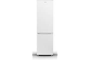 VOK - Frigorifico Combi - Modelo EVR-224DEW - Altura 170 cm - Capacidad 224 L - Puertas Reversibles - Eficiencia Energética E - Bajo Nivel Sonoro - Iluminacion LED - Blanco - Instalacion Incluida