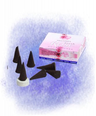 Preisvergleich Produktbild Satya - Fresh Rose Räucherkegel