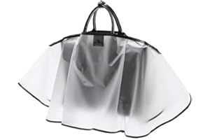 ZYWUOY Funda de lluvia para bolso, impermeable, material EVA transparente, para proteger bolsas (rectangular)