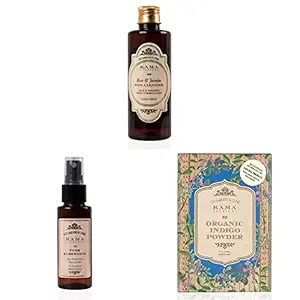 Kama Ayurveda Rose & Jasmine Hair Cleanser with Hibiscus, 200ml
