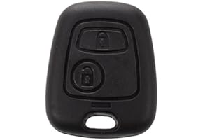 SODIAL (R) Coque concu pour CLE telecommande Peugeot 107 207 307 Citroen C1 C2 C3 C4 C5 fob case remplacement