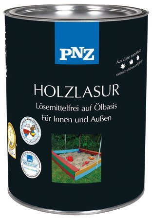 PNZ Holzlasur lösemittelfrei (deckend), Gebinde:0.75 Liter, Farbe:Taubenblau
