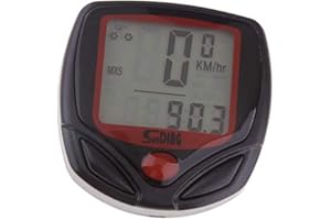 GIVBRO Compteur de vitesse Odomètre LCD numérique compteur de vitesse kilométrique km/h avec rétroéclairage LED pour ATV Quad Dirt Bike Accessoires