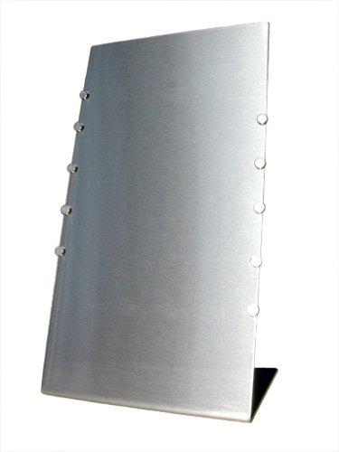 FLUX-objects Design, Schreibtisch-Pinnwand aus Edelstahl
