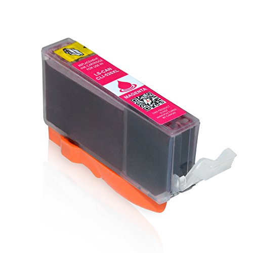 20 Patronen MIT CHIP kompatibel zu PGI-525BK , CLI-526C , CLI-526M , CLI-526Y und CLI-526BK - 5