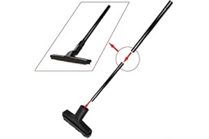 SILEDUOVE Tubo de extensión para aspiradora de 35 mm de diámetro, plástico negro, llega a puntos difíciles sin esfuerzo, adecuado para A2004, MV3, WD3, 2 tubos