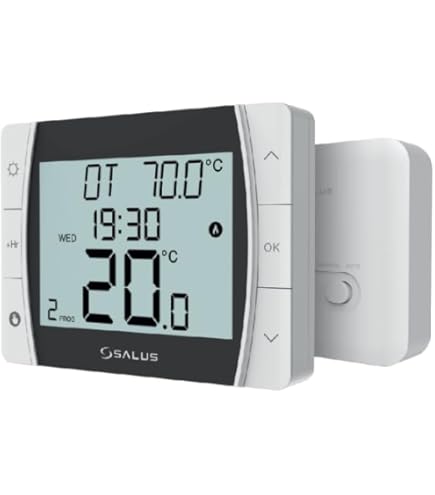 Salus RT500RF(TX) Unità Ricevitore Sola, Compatibile Con Termostato Centrale