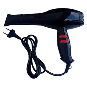 Retail Paratpar Professional Hair Dryer with speed setting for Men and Women (Black)