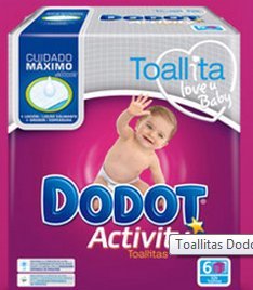 Toallitas Dodot Activity 324 Unidades