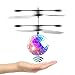 Produktbild Aohro RC Fliegender Ball, Mini Flugzeug-Hubschruber, Sensor Infrarot Hubschruber Ball Drohne Spielzeug mit Discolichter für Kinder - Kristall Ball
