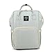 Produktbild Baby Wickelrucksack Wickeltasche Reise Rucksack, Windel-Tasche Mother bag Rucksack multifunktionales Babytasche Spielraum-Rucksack Wickeltaschen - große Kapazität stilvoll und haltbar (Grau)