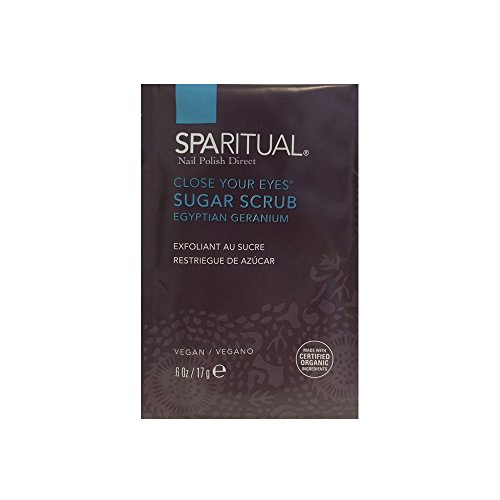 SpaRitualClose Your Eyes Sugar Scrub (Sachet) - Egyptian Geranium 5.9ml