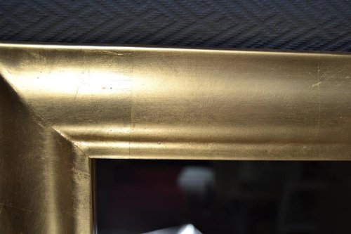 Livitat SX1281-G Wand-/ Badspiegel, 150 x 60 cm, Holz, gold - 3