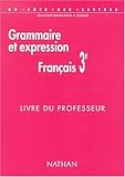 Image de Français de 3e. Grammaire et expression