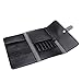 SODIAL(R) Hair Scissor Bag Pro Leather Scissors Waist Pack Hairdressing Tool Pouch Holder Case