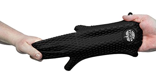Molecule Silikon Backhandschuhe 1 Paar schwarz - 4
