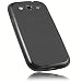 Produktbild mumbi TPU Silikon Schutzhülle für Samsung Galaxy S3 i9300 / S3 Neo transparent schwarz