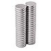 Produktbild Starke Neodym Magnete für Magnettafel - 40 Stück 10x2mm - für Kühlschrank Pinnwand Memoboard Whiteboard - Mini Magnete - Klein und Rund - Extra Stark N52